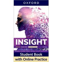 Insight Second Edition Advanced - Student's Book with Online Practice