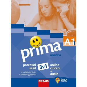 Prima A1/1 - 1.díl hybridní pracovní sešit 3v1