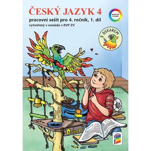 Český jazyk 4.ročník s Oskarem - 1.díl barevný pracovní sešit