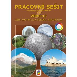 Zeměpis 7.ročník - 2.díl Asie, Austrálie, Antarktida - barevný pracovní sešit